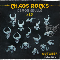 Chaos Rocks Demon Skulls